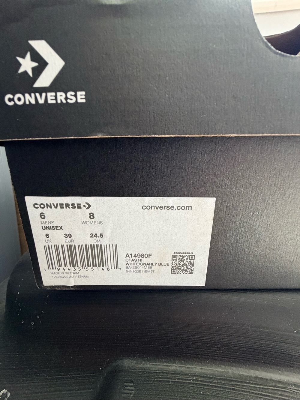 Converse High Top Floral print Sneakers - Picture 8 of 8